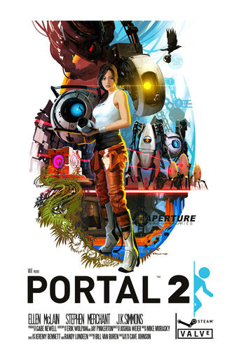 Киноплакат Portal 2