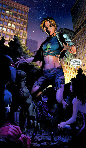 DC Universe Online - Краткие биографии Гиганты, Эластичной Девушки и Высоты