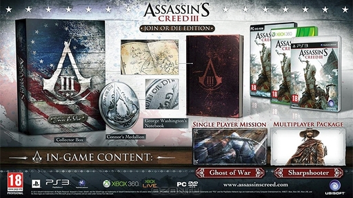 Assassin's Creed III - Assassin's Creed III Freedom Edition доступен для предзаказа в России!